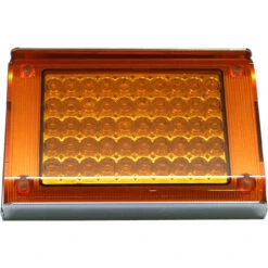 AP87HDA HEAVY DUTY JUMBO AMBER 10 30V ALUMINIUM 50 LED'S