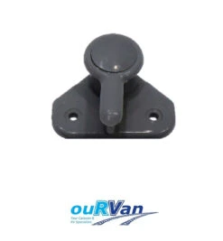 VISCOUNT WINDOW KNOB LOCK HANDLE GREY CARAVAN W0108 008556