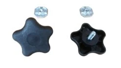 CAREFREE AWNING BRACE LOCKING KNOB WITH BACKING NUT 200-34120 CARAVAN RV -Rv Parts Store 112090216935 2