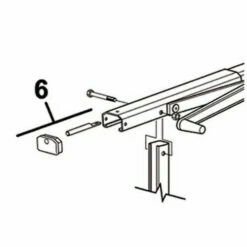 CAREFREE AWNING CENTRE GROUND SUPPORT RAFTER PIN KIT R00457 JAYCO 200-34150 -Rv Parts Store 12 2062d64d 54cd 4dbc a9f8 b598319b6546