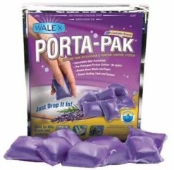 4 X WALEX PORTA-PAK DROP IN 15 SACHET CARAVAN LAVENDER TOILET CHEMICAL 042688 -Rv Parts Store 12 22afb674 8c14 4ef5 be9d 532384b21f7a