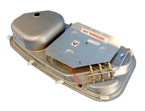 DOMETIC 8588-KIT-NM728 CRAMER COMBO 3 BURNER STOVE/SINK W/GLASS LID CARAVAN 4 DOMETIC 8588-KIT-NM728 CRAMER COMBO 3 BURNER STOVE/SINK W/GLASS LID CARAVAN - Image 2