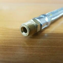 LPG BRAIDED GAS HOSE PIGTAIL CARAVAN HAND WHEEL POL - 1/4 INV FLARE 450MM - 51-HTFP14I450 -Rv Parts Store 12 77dc48c2 d769 489e 86db c0b62141c5fd