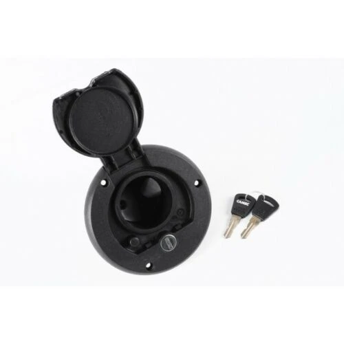 CAMEC CARAVAN WATER TANK WATER FILLER LOCKING FLAP BLACK 25MM HOSE 039946 5 CAMEC CARAVAN WATER TANK WATER FILLER LOCKING FLAP BLACK 25MM HOSE 039946 - Image 3