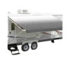 CAREFREE 11FT SILVER SHALE FADE ROLL OUT AWNING (NO ARMS). FF116D00HM 200-36710