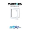 THETFORD SERVICE DOOR 3 WHITE CARAVAN ACCESS HATCH TOILET DOOR 2680584 -Rv Parts Store 2680584 THETFORDSERVICEDOOR3WHITECARAVANACCESSHATCHTOILETDOOR