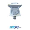 CMS 10AMP DOUBLE POLE AUTO SWITCH SOCKET OUTLET JOL10 500-04310 CARAVAN CAMPER -Rv Parts Store 500 04310 CMS10AMPDoublePoleSocketOutlet