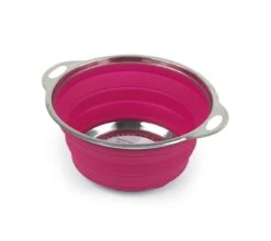 Companion POP UP SILICONE COLANDER 526200 -Rv Parts Store 526200 POPUPSILICONECOLANDER01pink
