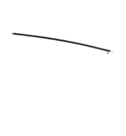 SUPEX 563VAB BLACK ACUTE CURVED CARAVAN AWNING RAFTER FOR ROLL-OUT ROOF TENSION SUPPORT