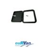 COAST ACCESS DOOR 1 BLACK 399 X 349 - M500-200 - CARAVAN MOTORHOME RV 600-00020 -Rv Parts Store 600 00020 COASTdoor1 black1