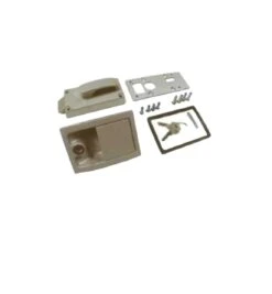 MTM RECESSED CARAVAN DOOR LOCK - SUIT JAYCO WINDSOR STATESMAN 7545-101-06 -Rv Parts Store 7545 101 06 MTMRecessedCaravanDoorLock