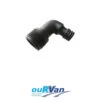 COAST 90 DEGREE ELBOW HOSE ADAPTOR 1/2MPT TO CLICK-ON RT ANGLED WCA -Rv Parts Store 800 00550 Coast90ElbowHoseAdapter