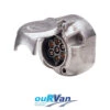 NARVA 82062BL TRAILER SOCKET 7 PIN ROUND METAL CARAVAN CAMPER 1 NARVA 82062BL TRAILER SOCKET 7 PIN ROUND METAL CARAVAN CAMPER -Rv Parts Store 82062BL TRAILERSOCKET7PINROUNDMETAL