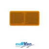 NARVA 94MM X 44MM AMBER SELF ADHESIVE REFLECTOR 84051BL 1 NARVA 94MM X 44MM AMBER SELF ADHESIVE REFLECTOR 84051BL -Rv Parts Store 84051BL amberRetroReflectorwithSelfAdhesive