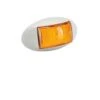 NARVA 10-33V AMBER LED FRONT END OUTLINE MARKER LIGHT WITH WHITE HOUSING 91424WBL -Rv Parts Store 91424WBL 10 33VOLTMODEL14LEDSIDEMARKEREXTERNALCABINORFRONTENDOUTLINEMARKERLAMP01