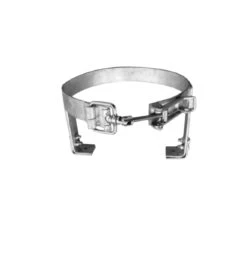 LARGE GAS BOTTLE HOLDER ADJUSTABLE WELD ON