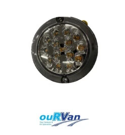 LIGHT ROUND REAR CLEAR ST APG C4114C