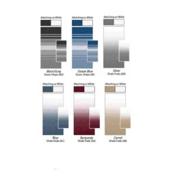 CAREFREE 11FT BLUE SHALE FADE ROLL OUT AWNING (NO ARMS). FF116C00HM -Rv Parts Store Carefreeawningcolourchart dd3c6b57 f0cb 4859 9167 9973e21d272d