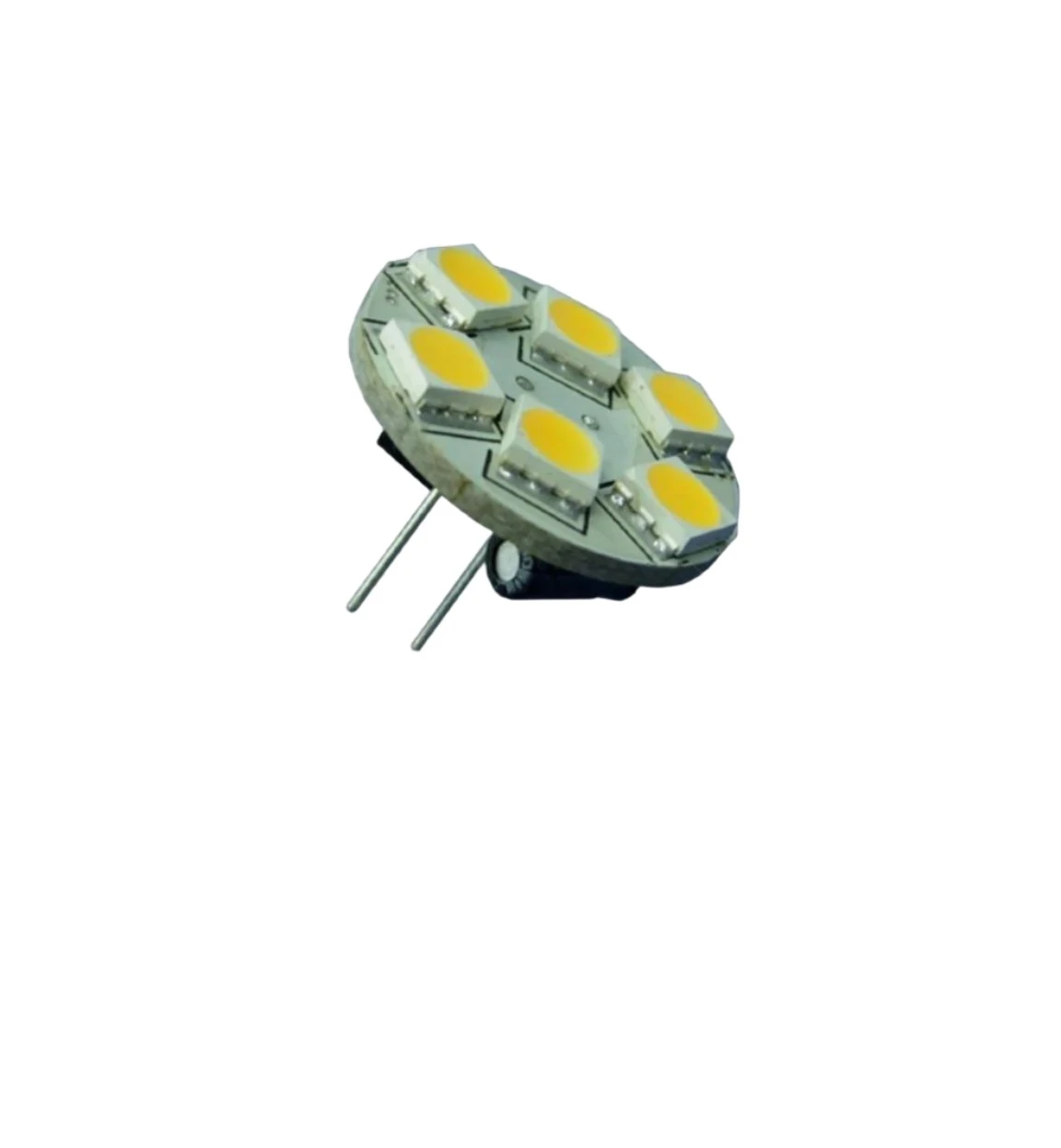 LED G4 BACK PINS 6 LEDs 12 VOLT COOL WH 3 LED G4 BACK PINS 6 LEDs 12 VOLT COOL WH