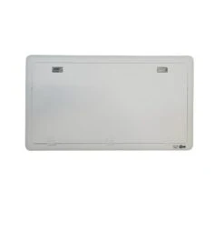 WHITE CARAVAN PICNIC TABLE 12V LED BUILT IN 800MM X 450MM CAMPER SURFACE MOUNTED RPTWS