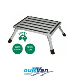 SUPEX STP3 FOLDING CARAVAN STEP MOTORHOME CAMPER TRAILER ALUMINIUM