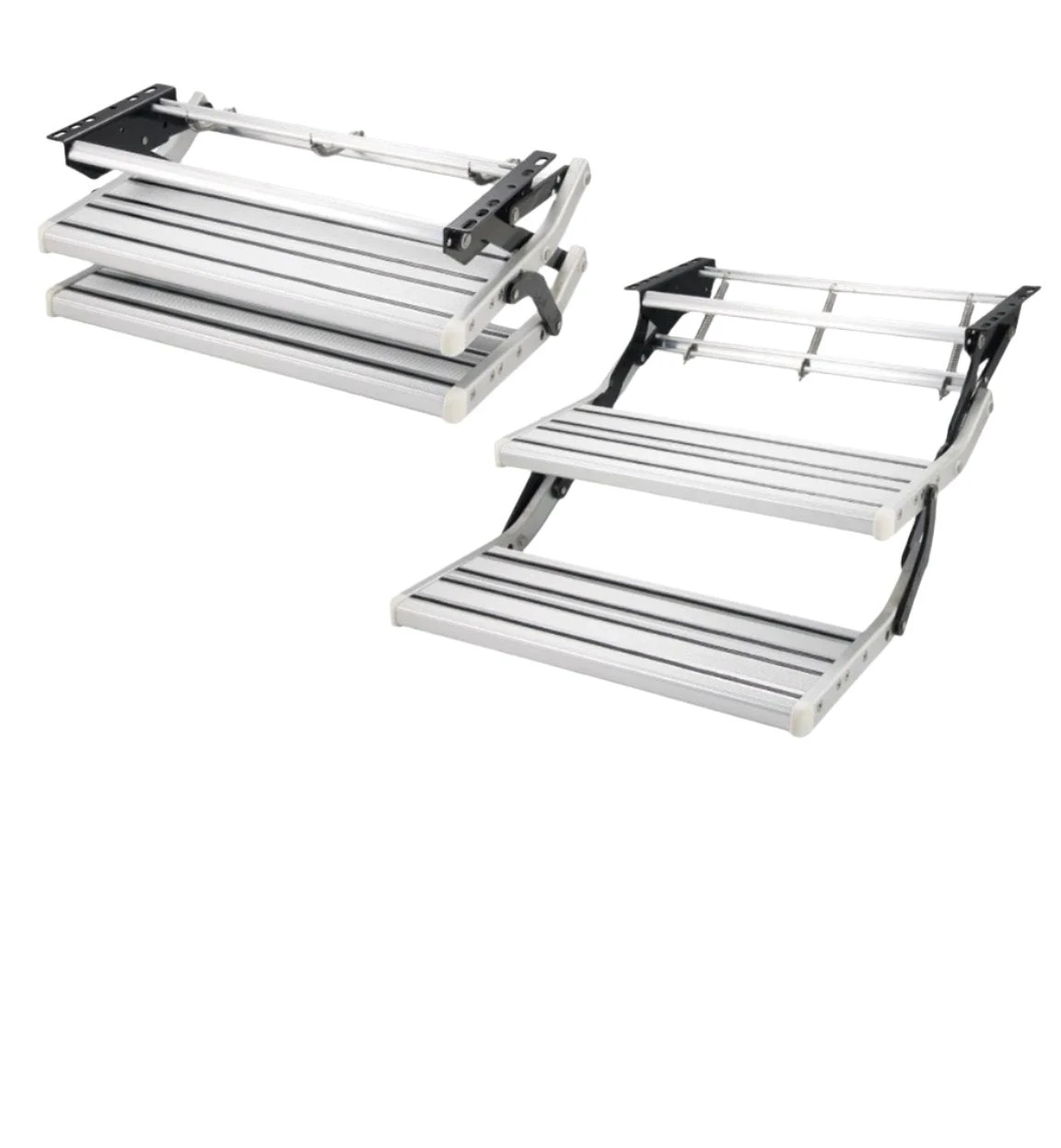 DOUBLE STEP WITH TREAD MANUAL PEDAL SILVER VAN-STEPDM545 4 DOUBLE STEP WITH TREAD MANUAL PEDAL SILVER VAN-STEPDM545 - Image 2