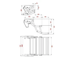 DOUBLE STEP WITH TREAD MANUAL PEDAL SILVER VAN-STEPDM545 7 DOUBLE STEP WITH TREAD MANUAL PEDAL SILVER VAN-STEPDM545 -Rv Parts Store TAVAN STEPDM545 Doublestepmanual 03
