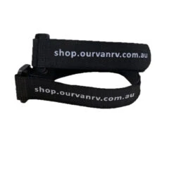 OUR VAN RV AWNING SAFETY TRAVEL STRAPS PAIR CARAVAN MOTORHOME RV00017