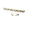 DRAFT SKIRT PRESS STUD - PACK 10 - SCREW AND BASE CARAVAN CAMPER RV TSAFS -Rv Parts Store TSAFS pressstuds 01