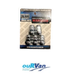 MAS 1/2 WHEEL NUTS X5 WAN125B
