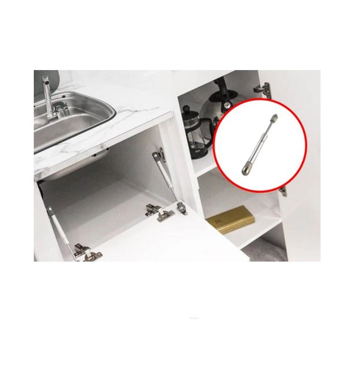 PNUEMATIC GAS STRUTS 40 NEWTON 180MM– YLK-W2002 5 PNUEMATIC GAS STRUTS 40 NEWTON 180MM– YLK-W2002 - Image 3